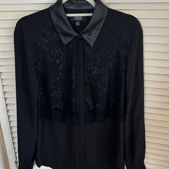 Prabal Gurung for Target 🎯 Black Western BOHO Fringe Leather and Lace Look 👀 - Picture 7 of 17